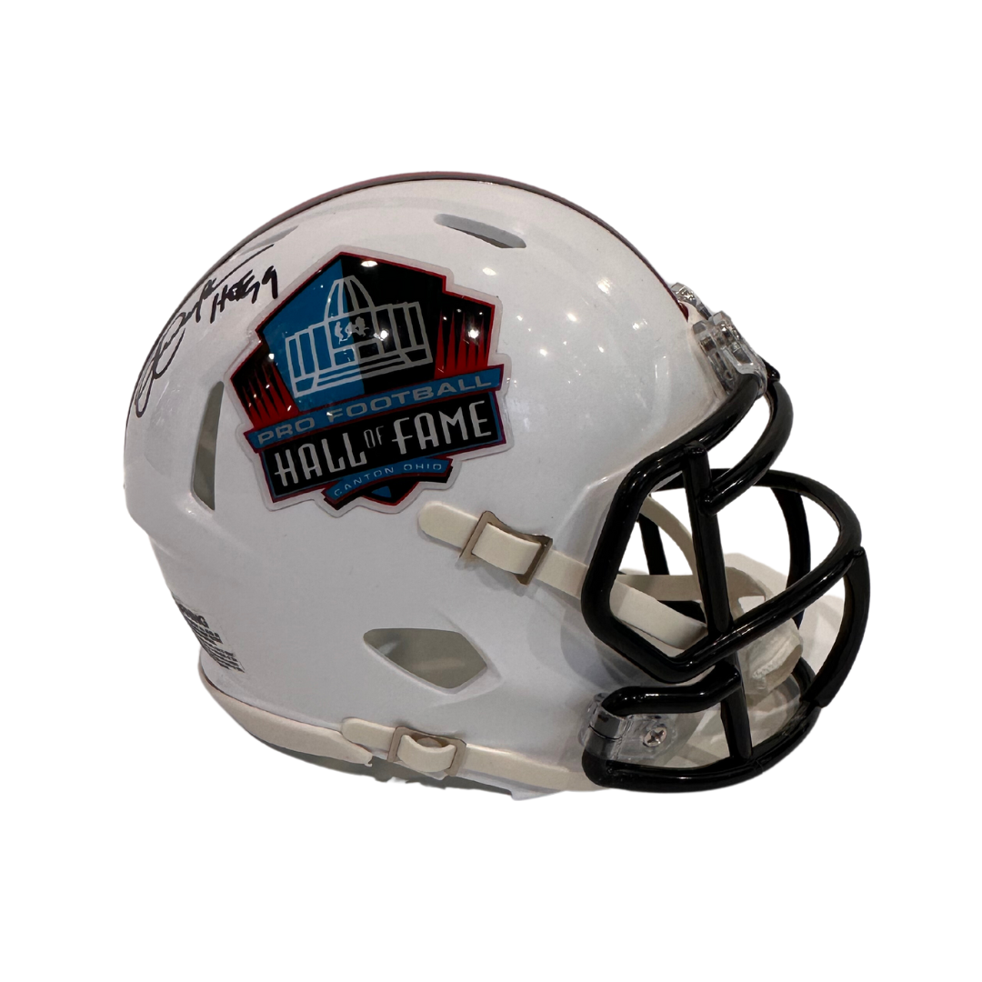 Eric Dickerson Autographed Hall Of Fame Mini Speed Helmet w/ Inscription - JSA COA