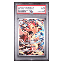 Ethan's Typhlosion PSA 9 2025 Pokemon Dri EN- Destined Rivals Illustrations Rare Card #190