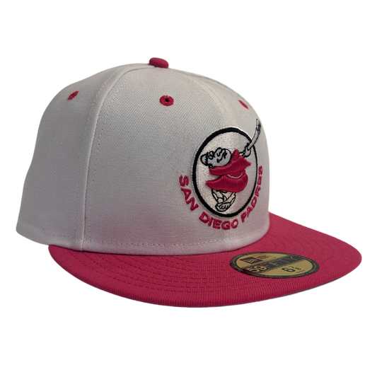 Fan Cave x New Era Exclusive San Diego Padres "Bubble Gum" 59FIFTY Fitted Hat