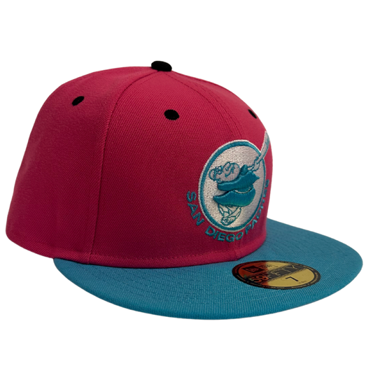 Fan Cave x New Era Exclusive San Diego Padres "Miami Vice" 59FIFTY Fitted Hat