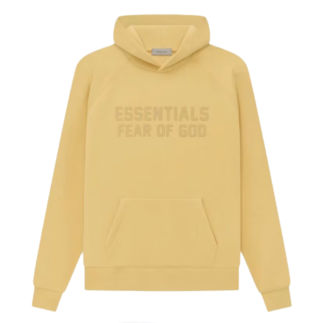 Fear of God Essentials Pullover Hoodie - Light Tuscan