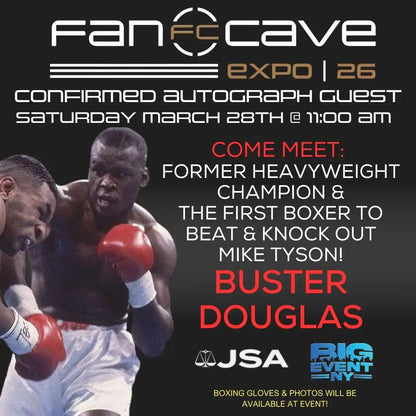 Former Heavyweight Champion Autograph Tickets: Buster Douglas