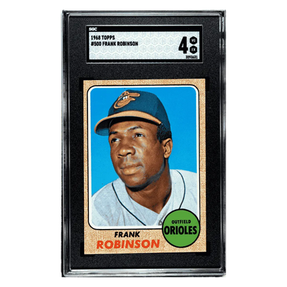Frank Robinson SGC 4 1968 Topps Card #500