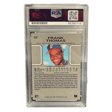 Frank Thomas 1990 Leaf Autograph with Inscription Card #300