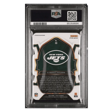 Garrett Wilson PSA 10 2022 Panini Select Die Cut Black Red Prizm Rookie RC Card #88