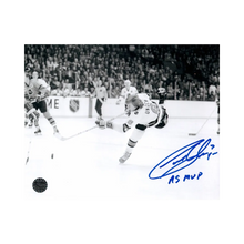 Garry Unger St Louis Blues Autographed 8x10 Photo w/ "AS MVP" Inscription - Fan Cave COA