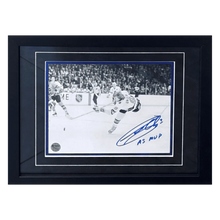 Garry Unger St Louis Blues Autographed Framed 8x10 Photo with Inscription - Fan Cave COA