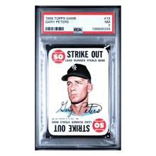 Gary Peters PSA 7 1968 Topps Game Card #13
