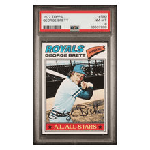 George Brett PSA 8 1977 Topps A.L. All Stars Card #580