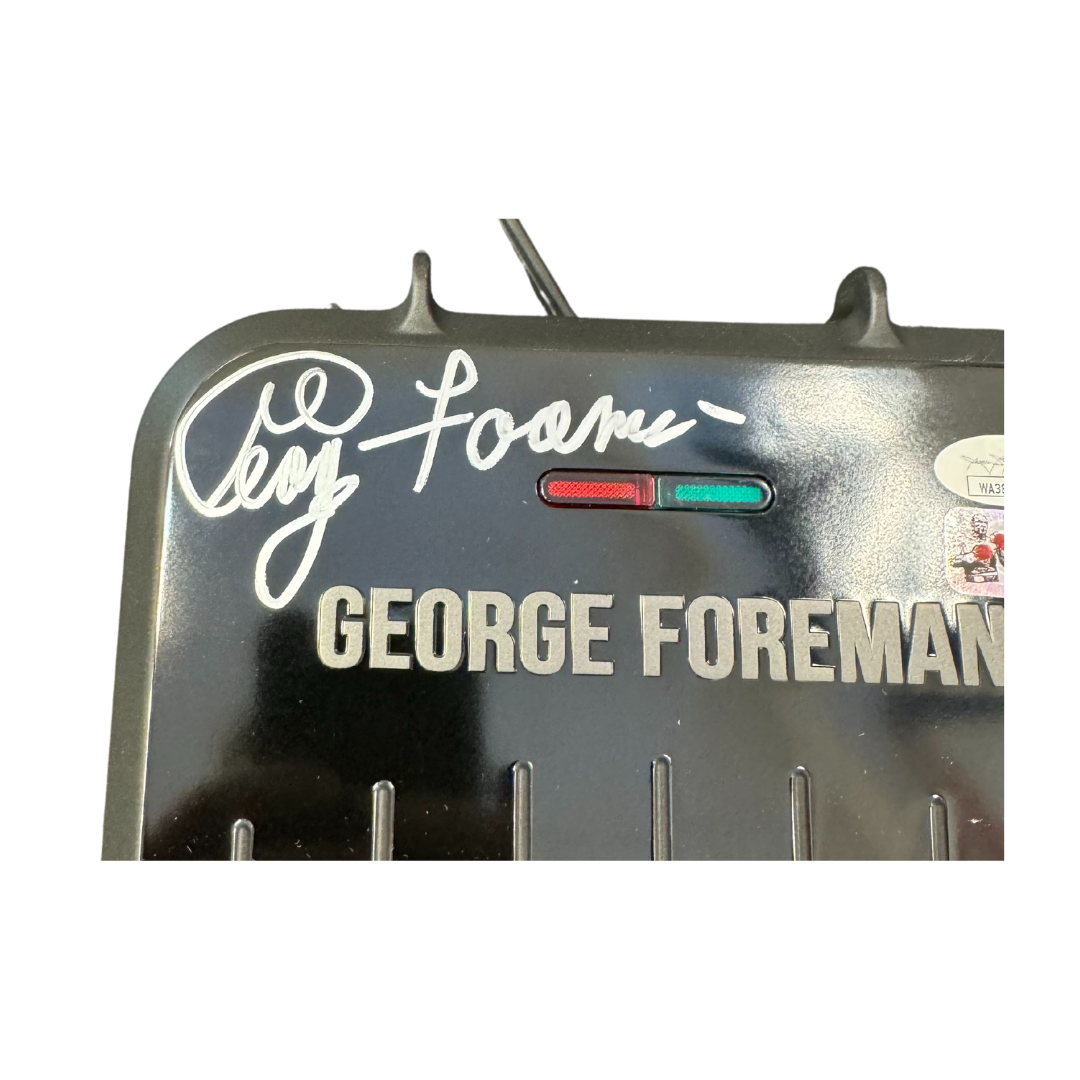 George Foreman Autographed Grill & Box - JSA COA & Foreman Hologram