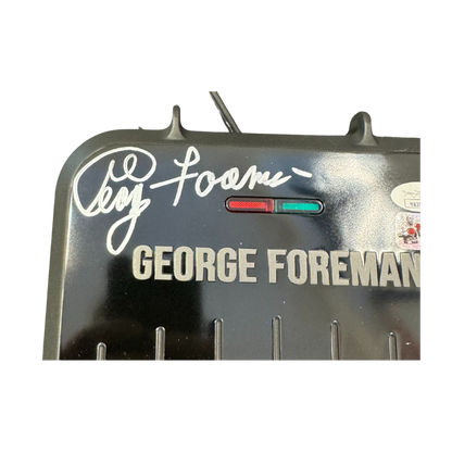 George Foreman Autographed Grill & Box - JSA COA & Foreman Hologram