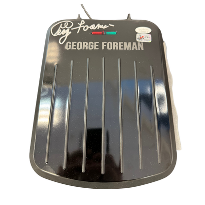 George Foreman Autographed Grill & Box - JSA COA & Foreman Hologram