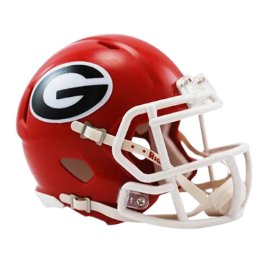 Georgia Bulldogs Speed Riddell Mini Football Helmet