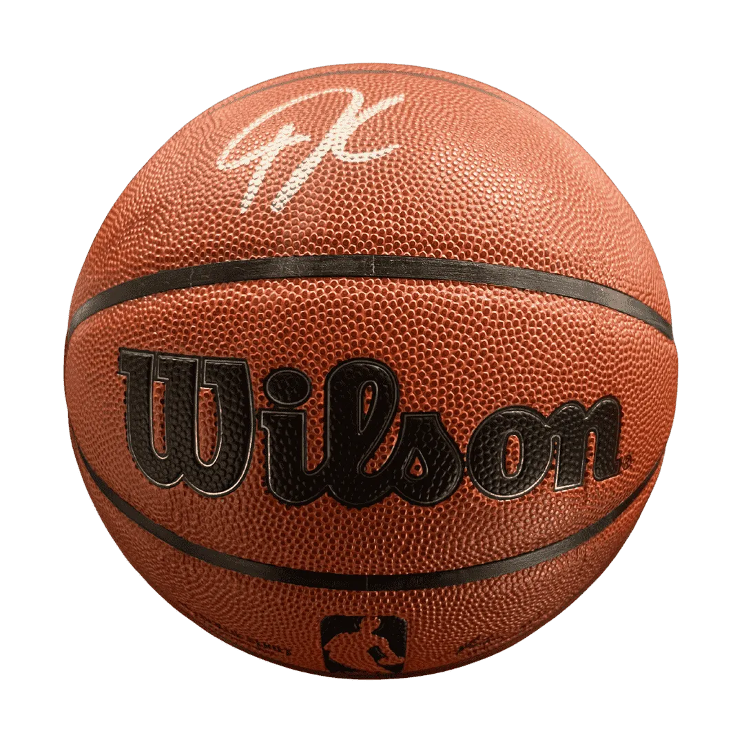 Giannis Antetokounmpo Milwaukee Bucks Autographed Wilson Basketball - Beckett COA