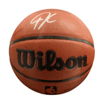
Giannis Antetokounmpo Milwaukee Bucks Autographed Wilson Basketball - Beckett COA — Front