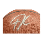
Giannis Antetokounmpo Milwaukee Bucks Autographed Wilson Basketball - Beckett COA — Back