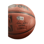
Giannis Antetokounmpo Milwaukee Bucks Autographed Wilson Basketball - Beckett COA — Label