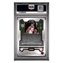 Giannis Antetokounmpo PSA 10 2023 Panini Prizm Red Fast Break #d/100 Card #103