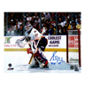 Grant Fuhr St Louis Blues Autographed Photo w/ "HOF 03" Inscription - Fan Cave COA