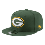 Green Bay Packers Basic New Era Green 9FIFTY Adjustable Snapback Hat