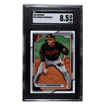 Gunnar Henderson SGC 8.5 2024 Bowman Card #49