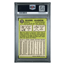 Hank Aaron PSA 6 1967 Topps Card #250