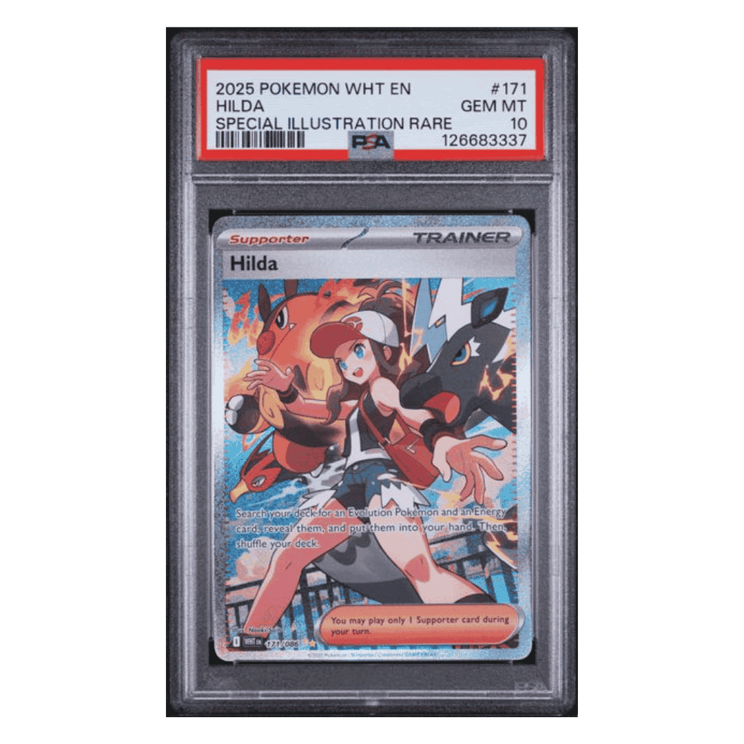 Hilda PSA 10 2025 Pokemon White EN- White Flare Special Illustration Rare Card #171
