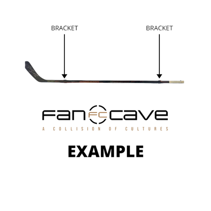 Hockey Stick Wall Hanger Bracket Set (Pair)