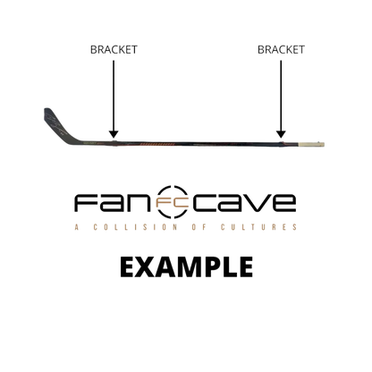 Hockey Stick Wall Hanger Bracket Set (Pair)