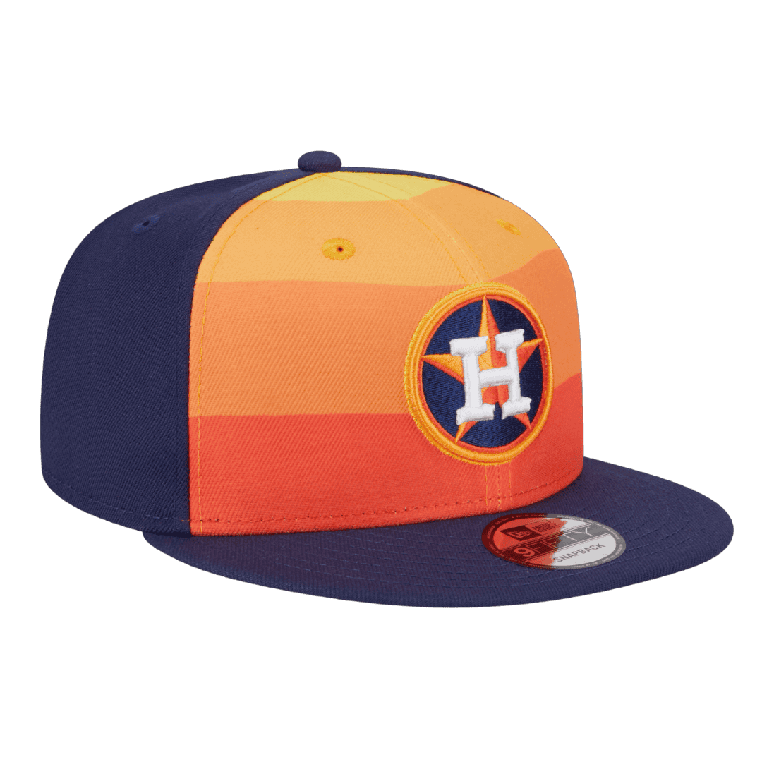 Houston Astros Batting Practice New Era Navy 9FIFTY Adjustable Snapback Hat