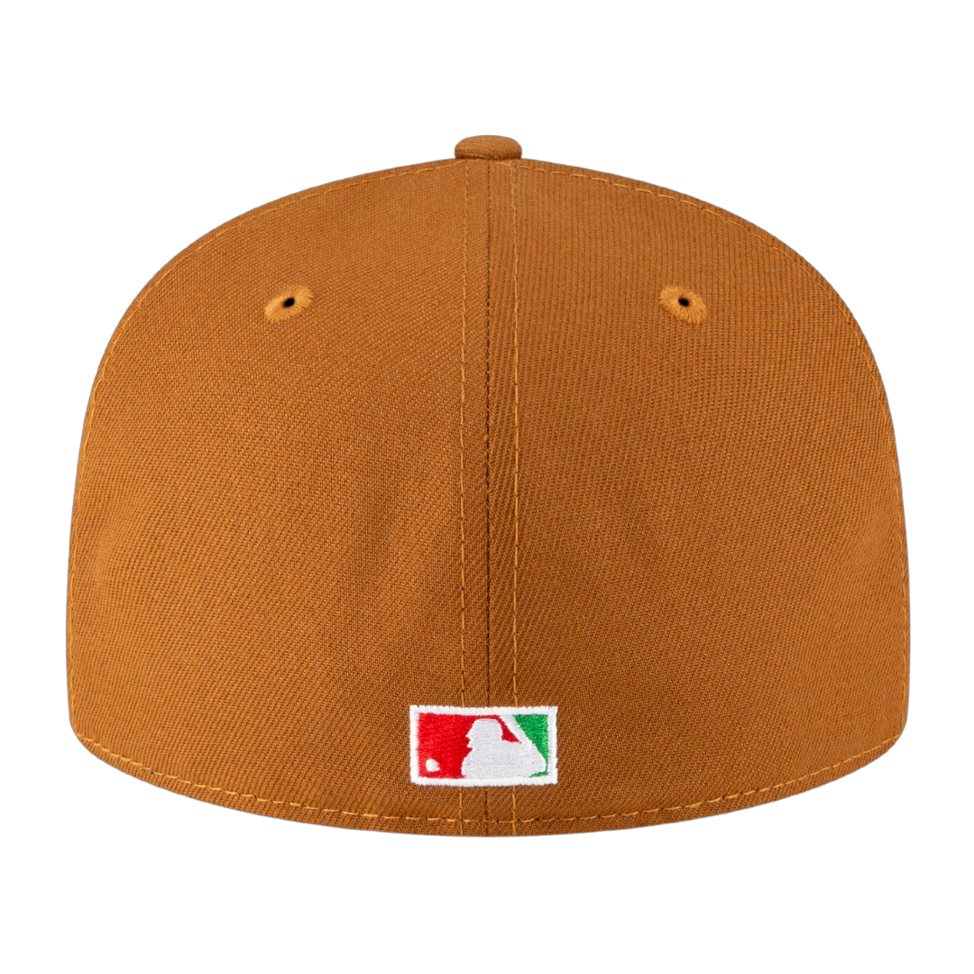 Houston Astros 1986 All Star Game Patch New Era Brown/Green 59FIFTY Fitted Hat