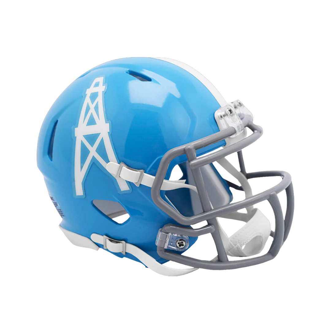 Houston Oilers 1960-1962 Throwback Speed Riddell Mini Football Helmet