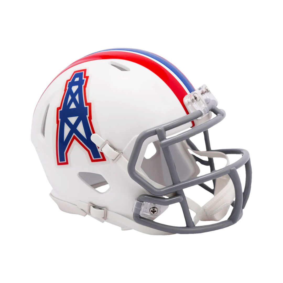 Houston Oilers 1975-1980 Throwback Speed Riddell Mini Football Helmet
