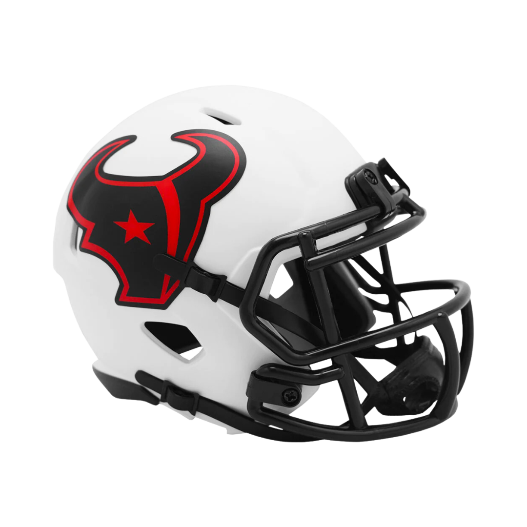 Houston Texans Lunar Eclipse Speed Riddell Mini Football Helmet