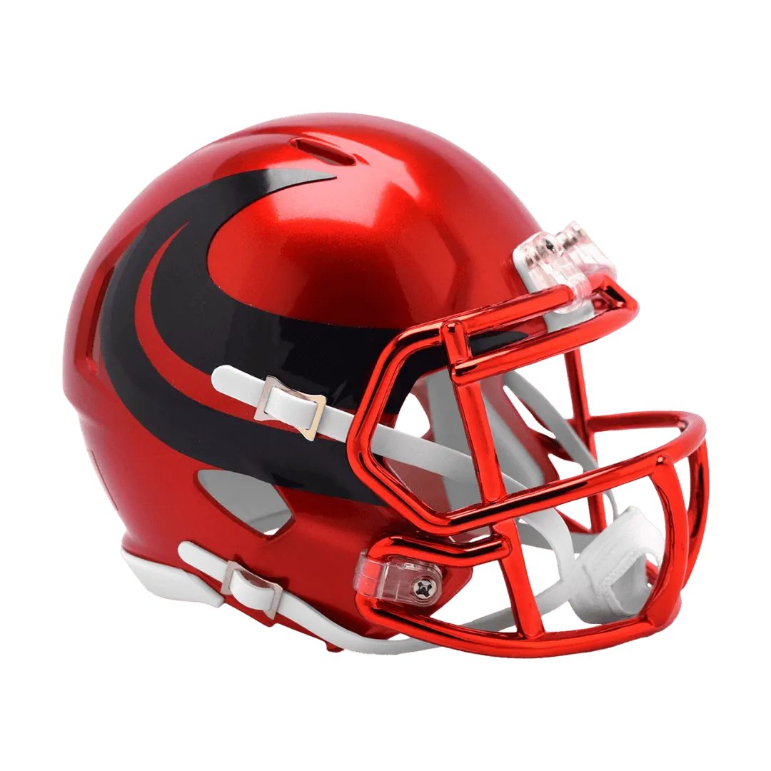Houston Texans 2024 On Field Alternate Speed Riddell Mini Football Helmet