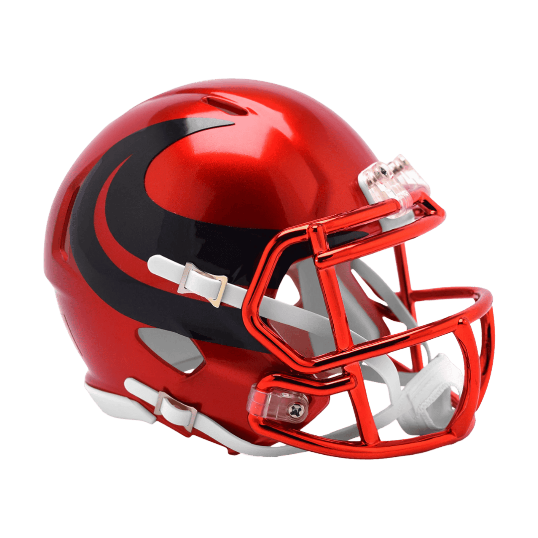 Houston Texans 2024 On Field Alternate Speed Riddell Mini Football Helmet