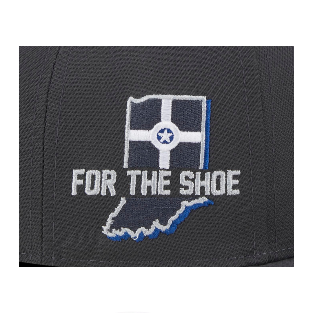 Indianapolis Colts 2024 NFL Draft New Era Grey 9FIFTY Adjustable Snapback Hat
