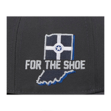 Indianapolis Colts 2024 NFL Draft New Era Grey 9FIFTY Adjustable Snapback Hat