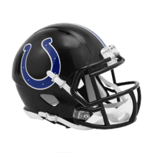 Indianapolis Colts 2023 Indiana Nights Speed Riddell Mini Football Helmet