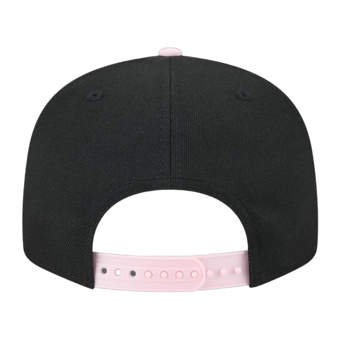 Inter Miami CF Official Team Color 2Tone New Era Pink/Black 9FIFTY Adjustable Snapback Hat
