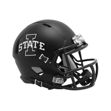 Iowa State Cyclones Satin Black Speed Riddell Mini Football Helmet