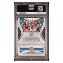 Isiah Thomas PSA 10 2019 Panini Prizm Choice Prizm - Tiger Stripe Card #30