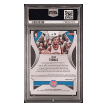 Isiah Thomas PSA 10 2019 Panini Prizm Choice Prizm - Tiger Stripe Card #30
