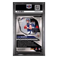 J.J. McCarthy PSA 9 2024 Panini Prizm Disco Rookie RC Card #400