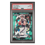 J.J. McCarthy PSA 10 2024 Panini Prizm Green Ice Rookie RC Card #400