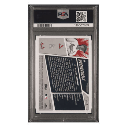 J.J. Wetherholt PSA 10 2025 Topps Bowman Anime Card #BA9