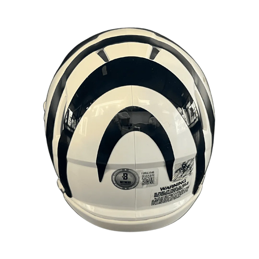 Ja'Marr Chase Cincinnati Bengals Autographed Mini Speed Helmet - Beckett COA
