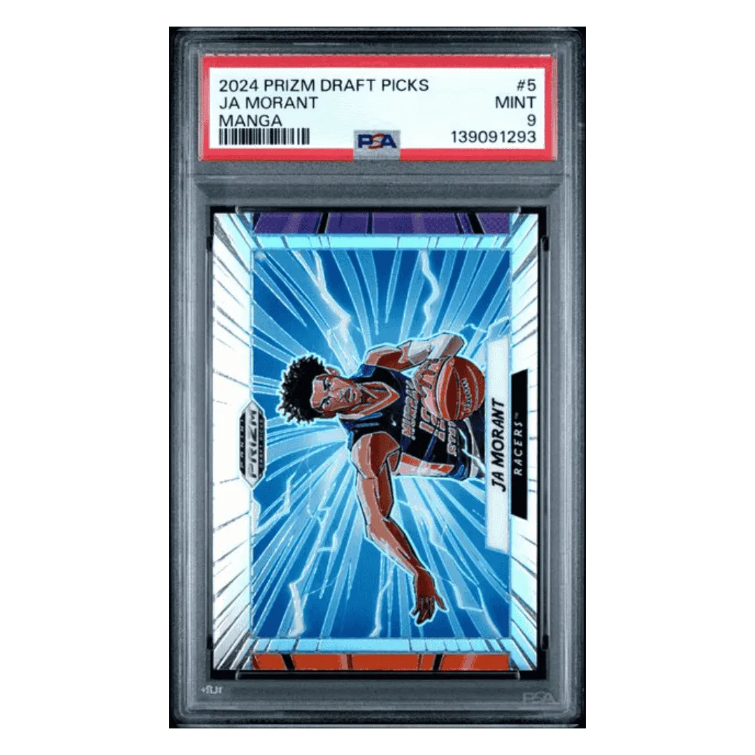 Ja Morant PSA 9 2024 Panini Prizm Draft Picks Manga Card #5