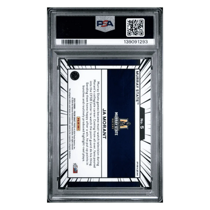 Ja Morant PSA 9 2024 Panini Prizm Draft Picks Manga Card #5