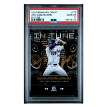 Jac Caglianone PSA 10 2024 Topps Bowman Draft In Tune Card #IT5